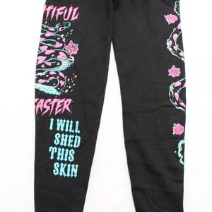 Brand new authentic Beautiful Disaster Snake sweatpants.